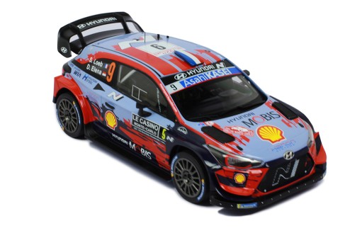 HYUNDAI i20 Coupe WRC #9 S. Loeb-D. Elena Rallye Monte-Carlo 2020
