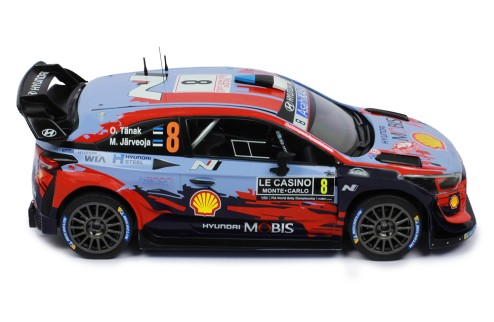 HYUNDAI i20 Coupe WRC #8 O. Tänak-M. Järveoja Rallye Monte-Carlo 2020