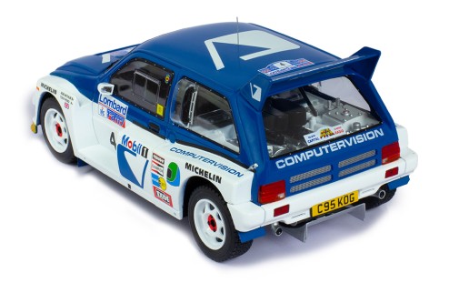 MG METRO 6R4 #4 T. Pond-R. Arthur RAC Rally1986