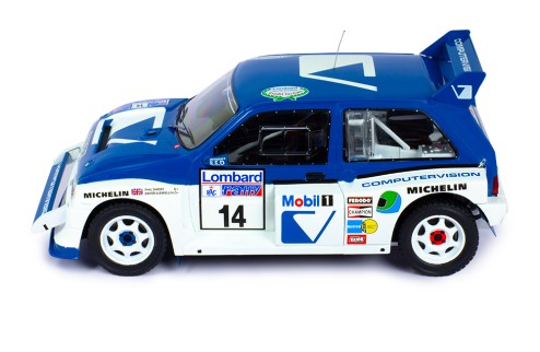 MG METRO 6R4 #14 D. Llewellin-P. Short RAC Rally1986