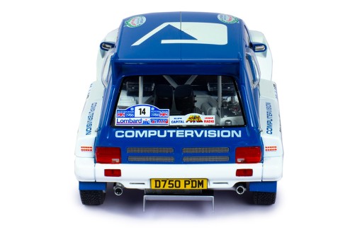 MG METRO 6R4 #14 D. Llewellin-P. Short RAC Rally1986