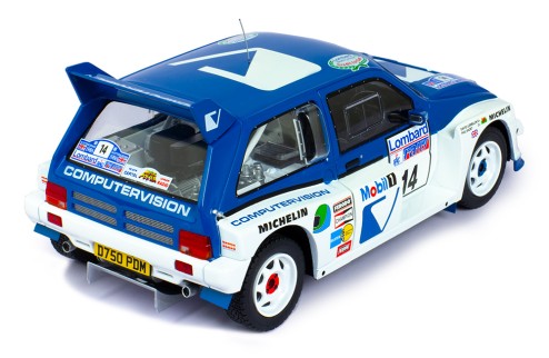 MG METRO 6R4 #14 D. Llewellin-P. Short RAC Rally1986