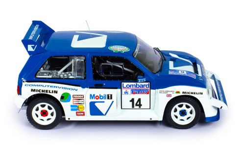 MG METRO 6R4 #14 D. Llewellin-P. Short RAC Rally1986