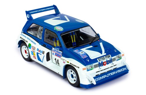 MG METRO 6R4 #14 D. Llewellin-P. Short RAC Rally1986