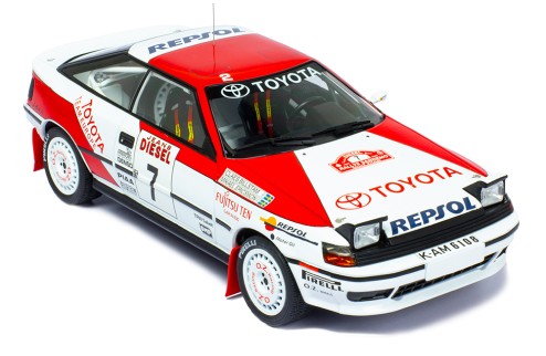 TOYOTA Celica GT - FOUR ST165 #7 M. Ericsson-C. Billstam Rally San Remo 1990