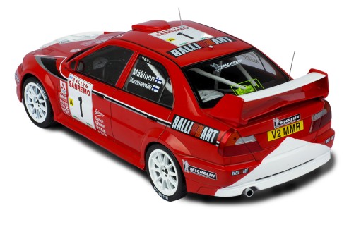 MITSUBISHI Lancer RS Evolution VI  #1 T. Kitten-R. Mannisen Hill Winner Rally San Remo 1999