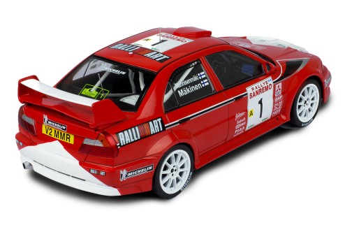MITSUBISHI Lancer RS Evolution VI  #1 T. Kitten-R. Mannisen Hill Winner Rally San Remo 1999