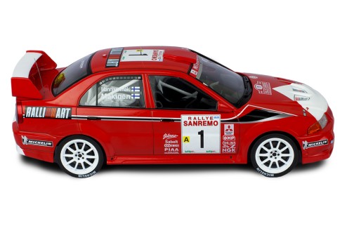 MITSUBISHI Lancer RS Evolution VI  #1 T. Kitten-R. Mannisen Hill Winner Rally San Remo 1999