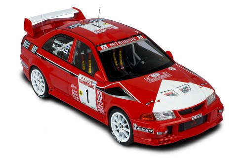 MITSUBISHI Lancer RS Evolution VI  #1 T. Kitten-R. Mannisen Hill Winner Rally San Remo 1999