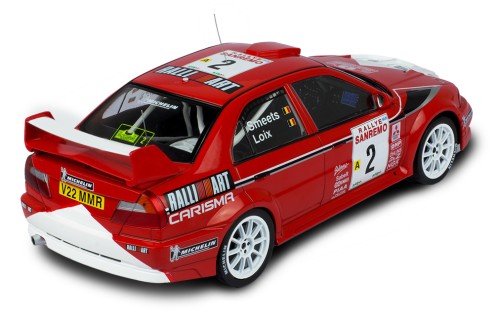 MITSUBISHI Carisma GT Evolution VI #2 F.Loix-S.Smeets Rally San Remo 1999