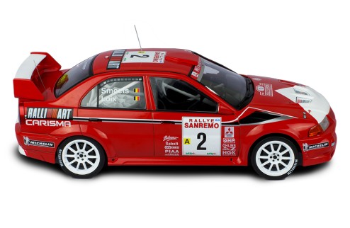 MITSUBISHI Carisma GT Evolution VI #2 F.Loix-S.Smeets Rally San Remo 1999