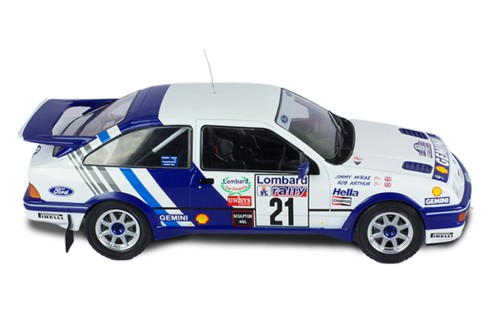 FORD SIERRA RS Cosworth #21 J.McRae-R.Arthur Lombard RAC Rally 1989
