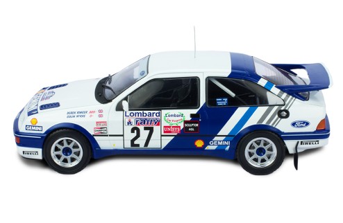 FORD SIERRA RS Cosworth #27 C.McRae-D.Ringer Lombard RAC Rally 1989