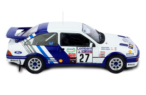 FORD SIERRA RS Cosworth #27 C.McRae-D.Ringer Lombard RAC Rally 1989