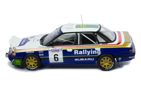 SUBARU LEGACY RS #6 M. Alen - I.Kivimäki  RAC Rally 1991