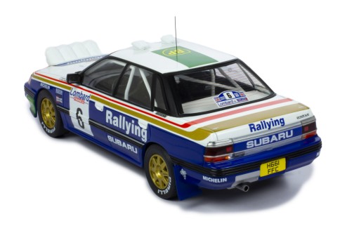 SUBARU LEGACY RS #6 M. Alen - I.Kivimäki  RAC Rally 1991
