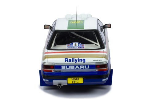 SUBARU LEGACY RS #6 M. Alen - I.Kivimäki  RAC Rally 1991
