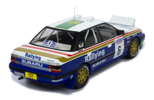 SUBARU LEGACY RS #6 M. Alen - I.Kivimäki  RAC Rally 1991