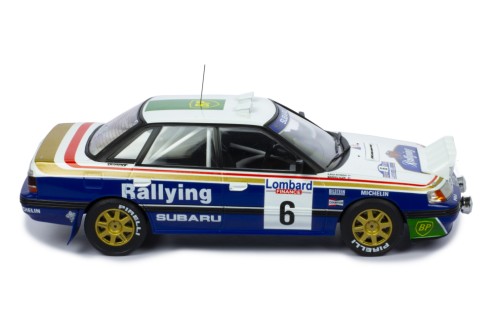 SUBARU LEGACY RS #6 M. Alen - I.Kivimäki  RAC Rally 1991