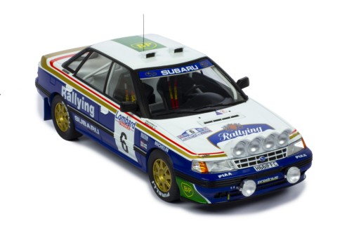 SUBARU LEGACY RS #6 M. Alen - I.Kivimäki  RAC Rally 1991