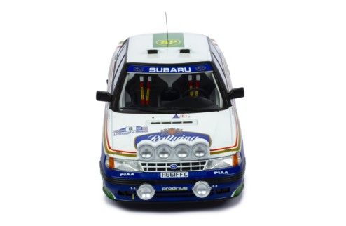 SUBARU LEGACY RS #6 M. Alen - I.Kivimäki  RAC Rally 1991