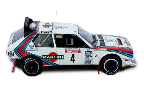 LANCIA DELTA S4 #4 H.Toivonen-S.Cresto Tour de Corse 1986