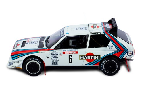 LANCIA DELTA S4 #6 M.Biasion-T.Siviero Tour de Corse 1986