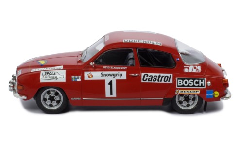 SAAB 96 V4 #1 S.Blomquist - A.Hertz Winner Swedish Rally 1973