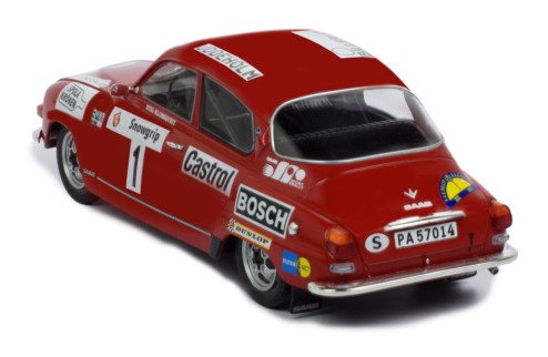 SAAB 96 V4 #1 S.Blomquist - A.Hertz Winner Swedish Rally 1973