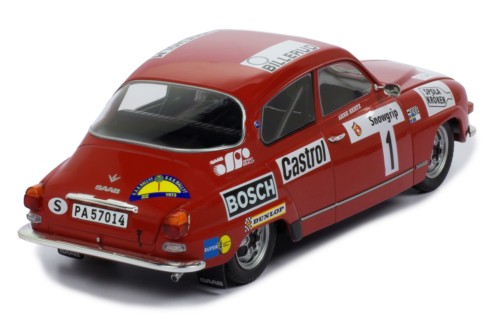 SAAB 96 V4 #1 S.Blomquist - A.Hertz Winner Swedish Rally 1973