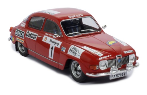 SAAB 96 V4 #1 S.Blomquist - A.Hertz Winner Swedish Rally 1973