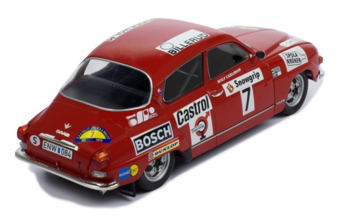SAAB 96 V4 #7 P.Eklund - R.Carlsson Swedish Rally 1973