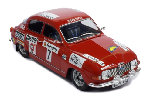 SAAB 96 V4 #7 P.Eklund - R.Carlsson Swedish Rally 1973