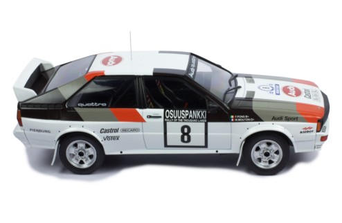 AUDI QUATTRO #8 M. Mouton - F.Pons - Rally 1000 Lakes 1982