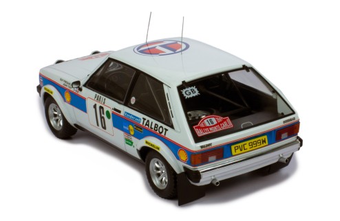 TALBOT SUNBEAM LOTUS #16 G.Frequelin - J.Todt Rallye Monte-Carlo 1981