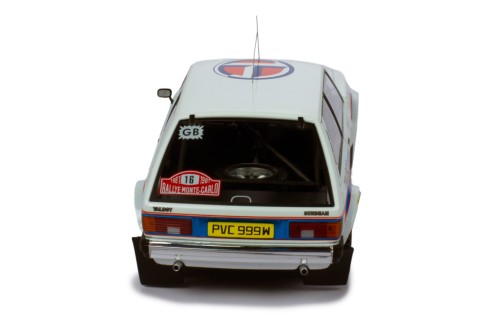 TALBOT SUNBEAM LOTUS #16 G.Frequelin - J.Todt Rallye Monte-Carlo 1981