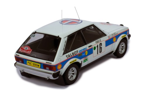 TALBOT SUNBEAM LOTUS #16 G.Frequelin - J.Todt Rallye Monte-Carlo 1981