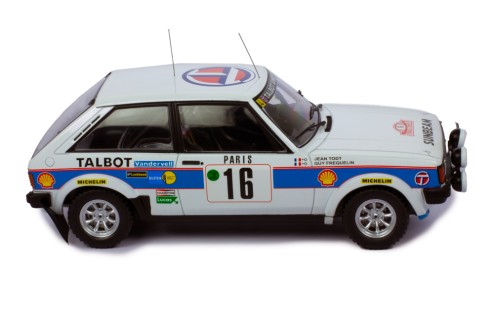 TALBOT SUNBEAM LOTUS #16 G.Frequelin - J.Todt Rallye Monte-Carlo 1981