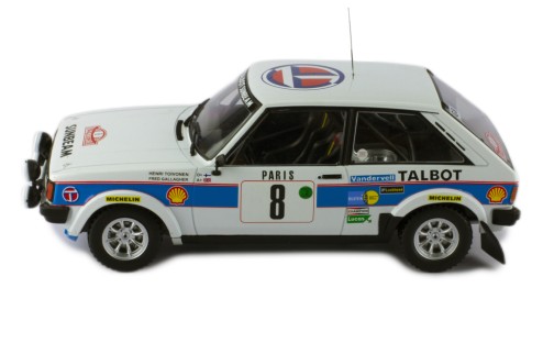 TALBOT SUNBEAM LOTUS #8 H.Toivonen -F.Gallagher Rallye Monte-Carlo 1981