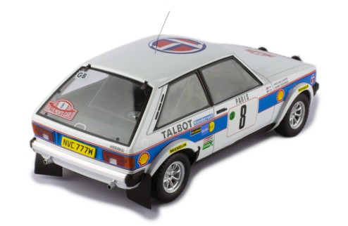TALBOT SUNBEAM LOTUS #8 H.Toivonen -F.Gallagher Rallye Monte-Carlo 1981