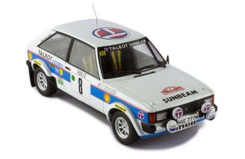 TALBOT SUNBEAM LOTUS #8 H.Toivonen -F.Gallagher Rallye Monte-Carlo 1981