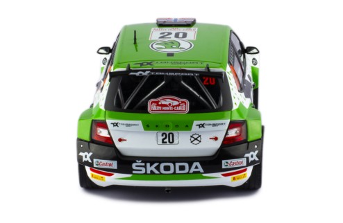 ŠKODA FABIA Rally2 EVO #20 A.Mikkelsen - E.Torstein Winner WRC2 Rallye Monte-Carlo 2022