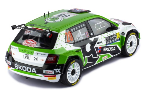 ŠKODA FABIA Rally2 EVO #20 A.Mikkelsen - E.Torstein Winner WRC2 Rallye Monte-Carlo 2022
