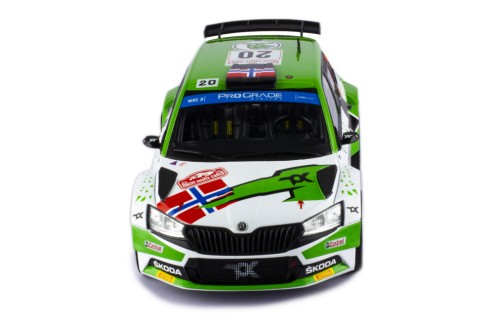 ŠKODA FABIA Rally2 EVO #20 A.Mikkelsen - E.Torstein Winner WRC2 Rallye Monte-Carlo 2022
