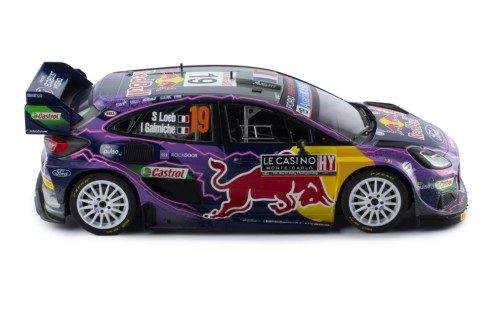 FORD PUMA Rally1 #19 S.Loeb - I.Galmiche Rallye Winner Monte-Carlo 2022