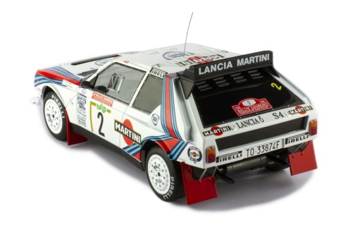 LANCIA DELTA S4 #2 M.Alen - I.Kivimäki Rally San Remo 1986
