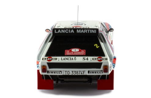 LANCIA DELTA S4 #2 M.Alen - I.Kivimäki Rally San Remo 1986