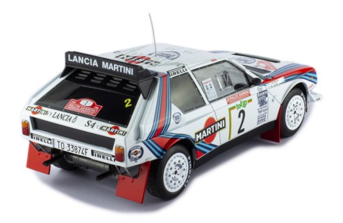 LANCIA DELTA S4 #2 M.Alen - I.Kivimäki Rally San Remo 1986