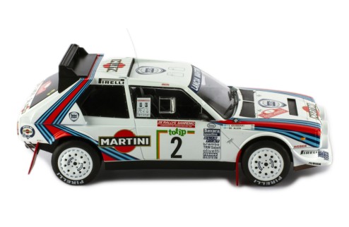 LANCIA DELTA S4 #2 M.Alen - I.Kivimäki Rally San Remo 1986
