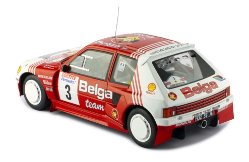 PEUGEOT 205 T16 #3 B.Darniche - A.Mahe Rally Ypres 1985